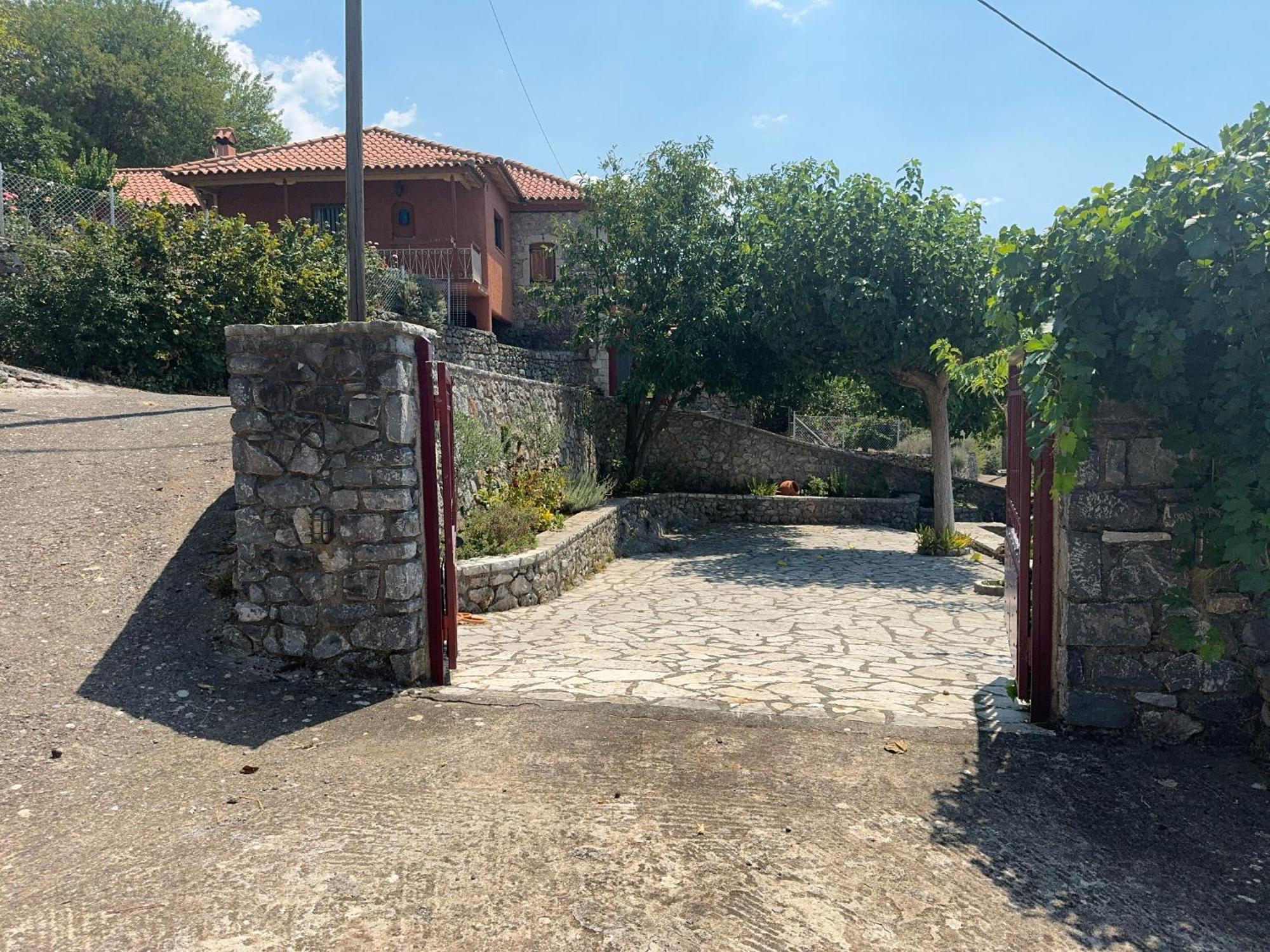 Terra Petra Villa At Psari Trikolonon Gortynia Psárion Exterior foto