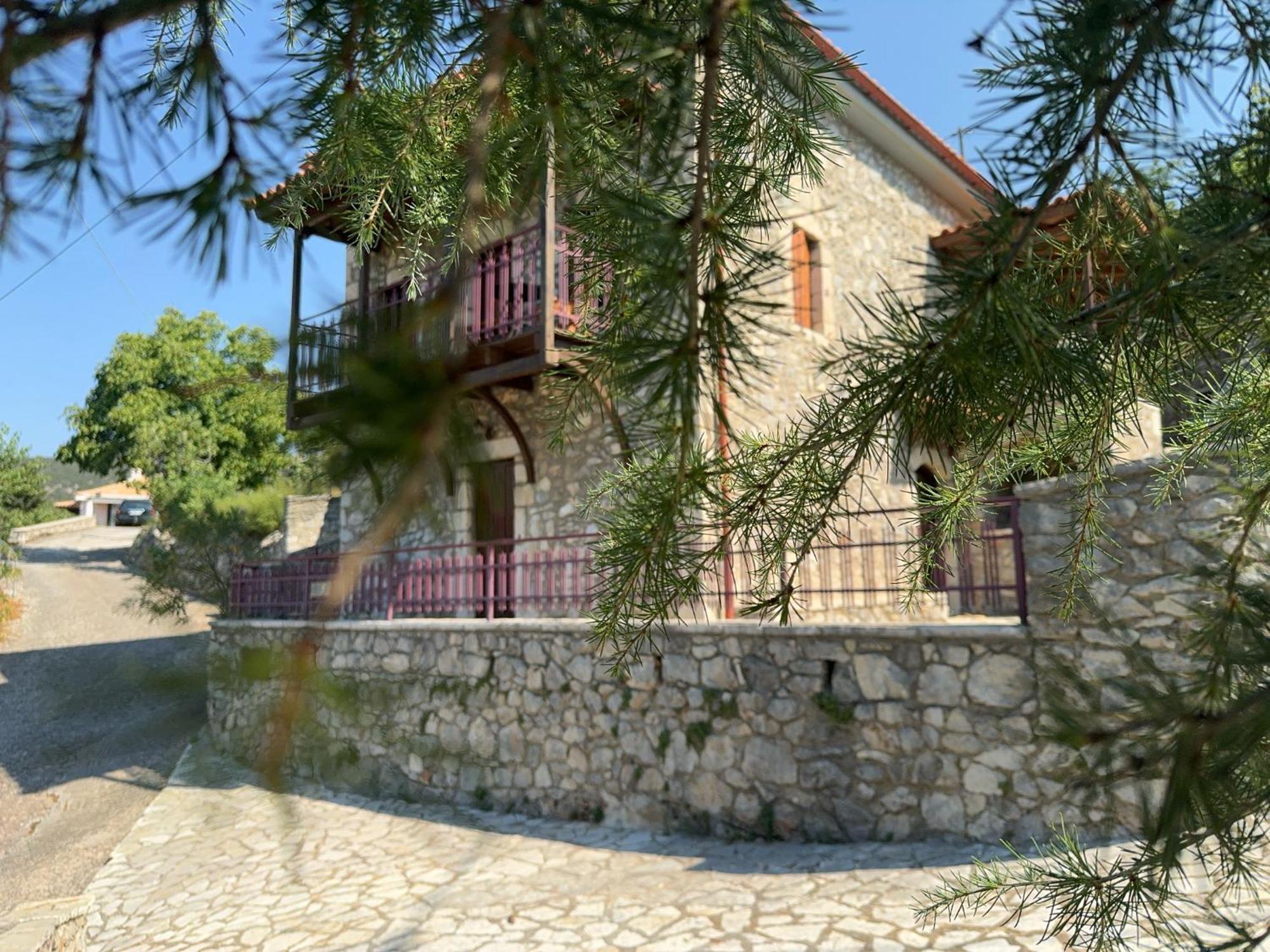 Terra Petra Villa At Psari Trikolonon Gortynia Psárion Exterior foto